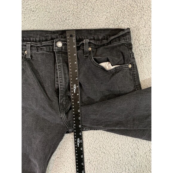Levis 559 Black Label Black Jeans 40x32 Levi Strauss Men's Jeans Pockets - Picture 8 of 10